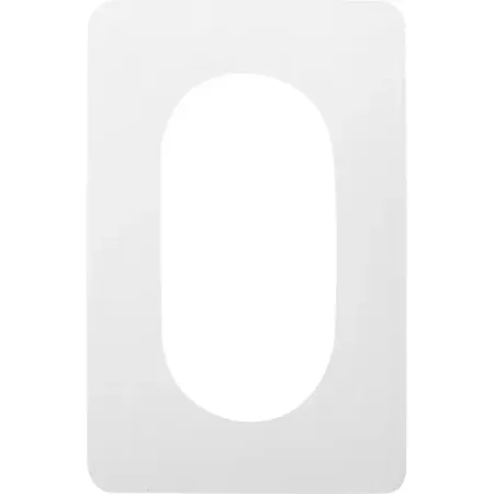 Накладка для розетки №2 2 поста цвет прозрачный