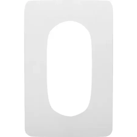 Накладка для розетки №2 2 поста цвет белый