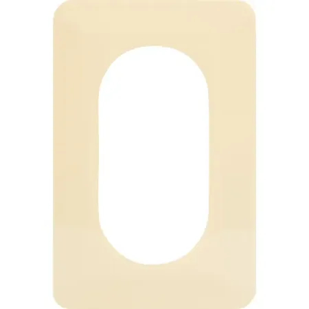 Накладка для розетки №2 2 поста цвет бежевый электрические розетки bseed тройные 16а