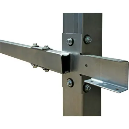 Лага для забора 40 мм сталь серый