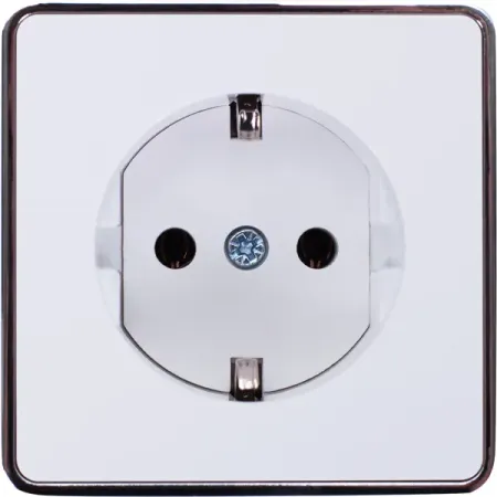 Розетка накладная Werkel Gallant с заземлением цвет белый учим математике 13 материалы открытой школы семинара учителей математики