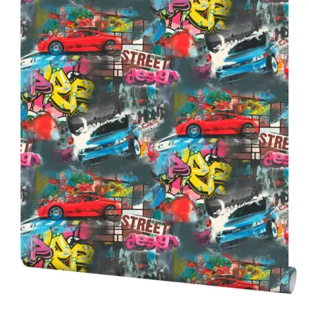 Обои флизелиновые Palitra Life Drive красные 1.06 м PL71140-45