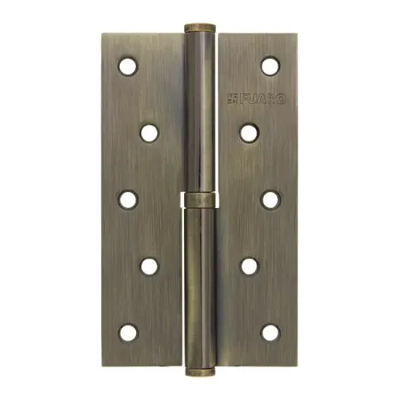 Петля съёмная левая S125413L-AB/BL, 125x75 мм, сталь, цвет бронза петля универсальная fuaro 4bb 125x75x2 5 мм латунь