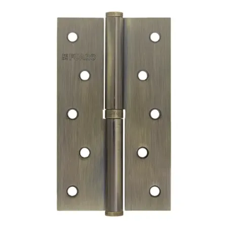 Петля съёмная правая S125413R-AB/BL, 125x75 мм, сталь, цвет бронза петля универсальная fuaro 4bb 125x75x2 5 мм латунь