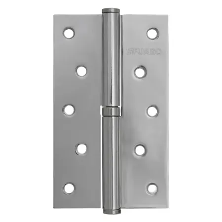 Петля съёмная левая S125413L-CP/BL, 125x75 мм, сталь, цвет хром петля универсальная fuaro 4bb 125x75x2 5 мм латунь