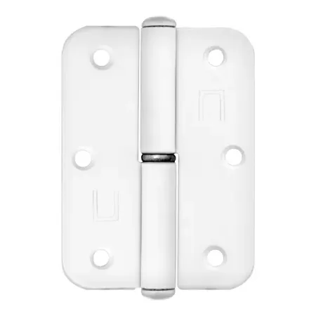 Петля съемная правая ПН-85 85x65 мм сталь цвет белый цинк