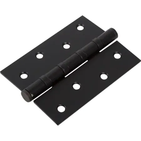 Петля универсальная U1004BB-BL/BL 100x75x2.5 мм сталь цвет матовый чёрный