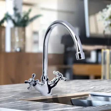 Смеситель для кухни Primavera Napoli общая высота 31.5 см цвет хром силиконовые крышки для кухни 6 шт