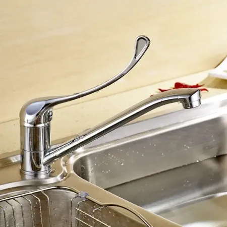 Смеситель для кухни Esko Dhaka общая высота 16.3 см цвет хром