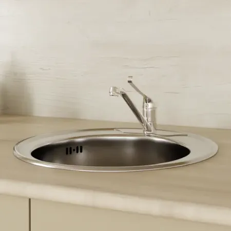 Смеситель для кухни Esko Dhaka общая высота 16.3 см цвет хром силиконовые крышки для кухни 6 шт