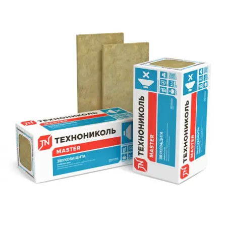 Звукоизоляция Технониколь Звукозащита 50 мм 8 шт 600x1200 мм 5.76 м²