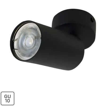 Спот поворотный Arius 3 м² GU10 цвет чёрный
