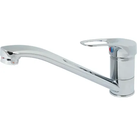 Смеситель для кухни Аква общая высота 12 см цвет хром