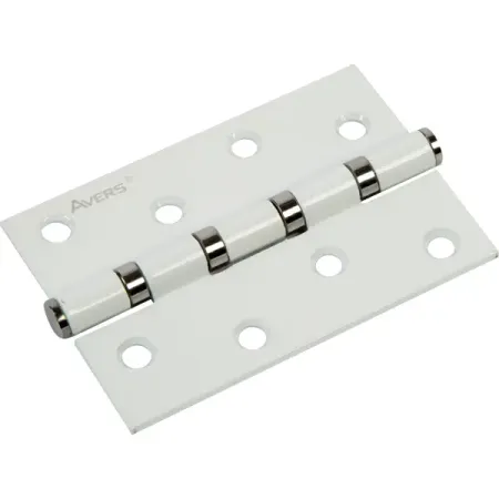 Петля универсальная B4-W/CR 100x70x2.5 мм, цвет белый