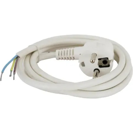 Шнур сетевой с заземлением 10 A 3 м цвет белый kymison шнур адаптера питания usb type c 1 8 м для lenovo thinkpad