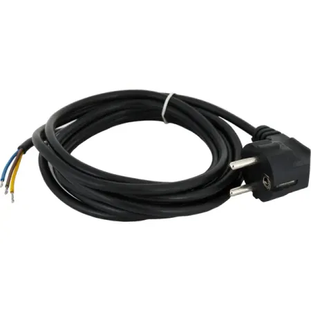 Шнур сетевой с заземлением 10 A 3 м цвет чёрный kymison шнур адаптера питания usb type c 1 8 м для lenovo thinkpad