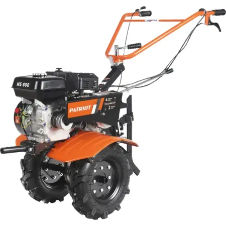 Мотоблок бензиновый Патриот МБ-800 РФ. 7 л/с фрезы gm 4e zcc ct