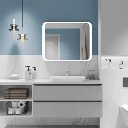 Зеркало для ванной Desire с LED-подсветкой сенсорное с подогревом 90x70 см