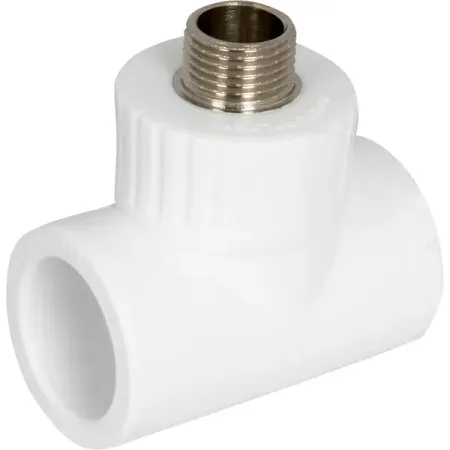 Тройник комбинированный Политэк 32x1/2