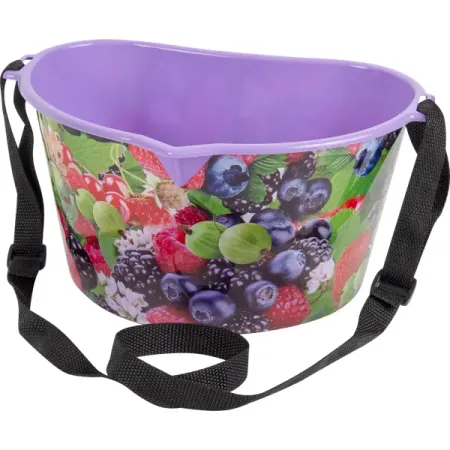 Лукошко для урожая 3 л рождественский фон баннер с изображением снеговика