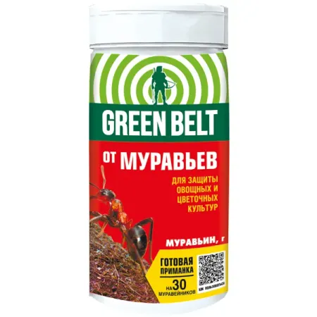 Средство для защиты садовых растений от вредителей «Муравьин» 100 г приманка от муравьев муравьин туба 300г