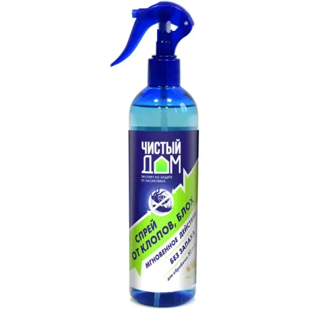Спрей для защиты от клопов и блох 400 мл
