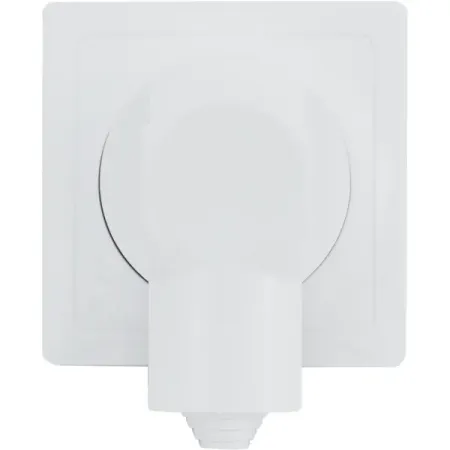 Комплект силовой накладной Systeme Electric W59 розетка, вилка, монтажная коробка, цвет белый