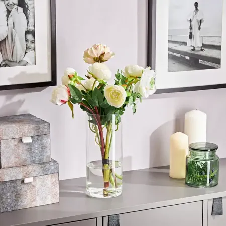 Ваза Трубка 107 средняя стекло цвет прозрачный 25 см synthware трубка для дистилляции 5 мл 10 мл