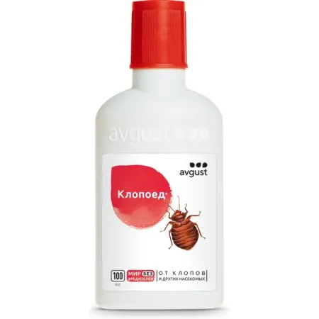 Средство для защиты Avgust от клопов «Клопоед» 100 мл