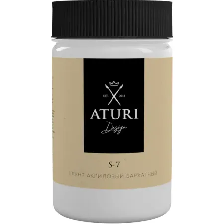 Грунт акриловый Aturi Design 350 г цвет белый матовый регулируемый коврик для сушки посуды inter design 30x40 см