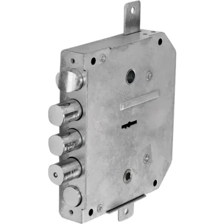 Замок врезной Border 77405-ЗВ9-6, цвет хром винтажный мини замок в форме сердца