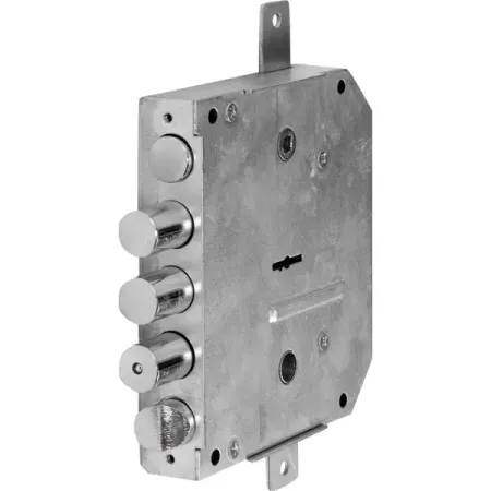 Замок врезной Border 77404-ЗВ9-6, цвет хром винтажный мини замок в форме сердца