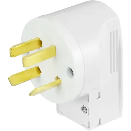 Вилка с заземлением В32-003 220 В, цвет белый вилка столовая tramontina athenas 3 шт на подвесе 25 3 см