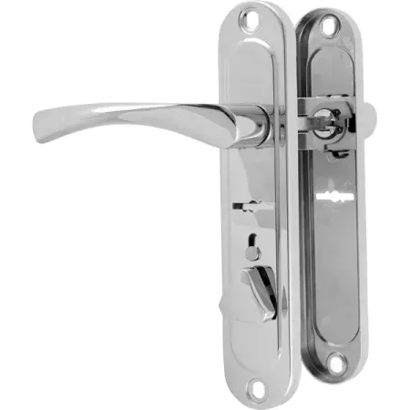 Ручка дверная правая на планке Avers HP-42.0123-S-C-CR-R, цвет хром