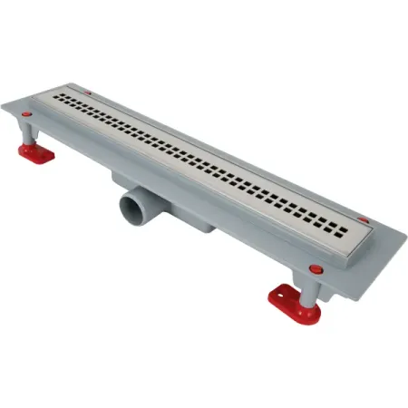 Трап для душа Ани Пласт «Риф» 450 мм гидрозатвор матовый одноразовые наклейки для слива душа пвх