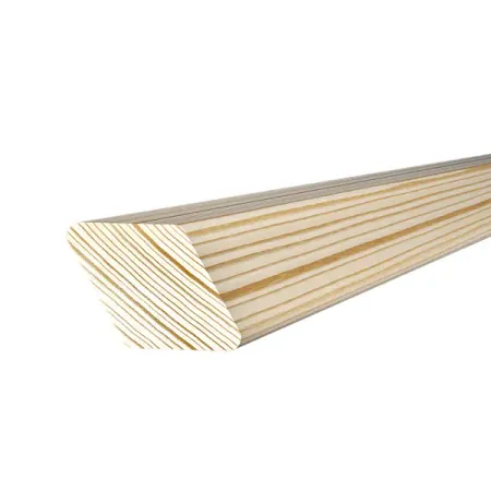 Брусок скошенный сращенный 28x40x2200 мм хвоя сорт Экстра без сучков