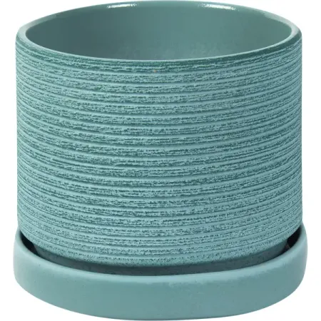 Горшок цветочный Лоза ø18 h16.5 см v2.6 л керамика морская волна искусственная очная лоза wisteria