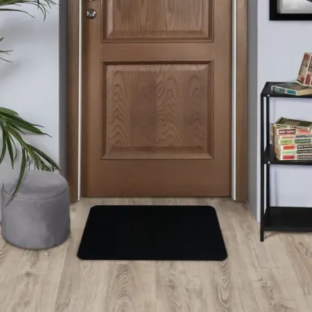 Коврик Флорт Экспо 40x60 см полипропилен цвет чёрный