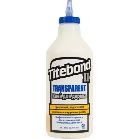 Клей столярный Titebond II влагостойкий прозрачный 946 мл e8000 e 8000 e 8000 e8000 15ml 50ml 110ml клей прозрачный