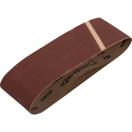 Лента шлифовальная Dexter P180 533x75 мм, 2 шт.