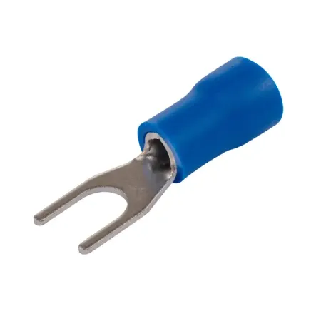 Наконечник вилочный изолированный Duwi НВИ 2.5-4 мм цвет синий 10 шт. сменный наконечник для паяльника goot tq 77rt