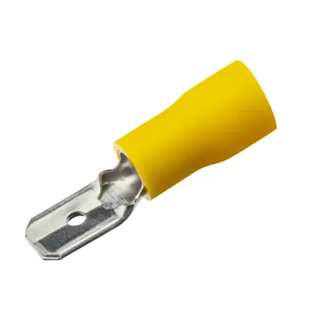 Разъем плоский изолированный папа Duwi РпИп 6-6.3 мм цвет желтый 10 шт. divedeer db44 разъем