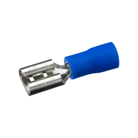 Разъем плоский изолированный мама Duwi РпИм 2.5-6.3 мм цвет синий 10 шт. divedeer db44 разъем