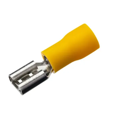 Разъем плоский изолированный мама Duwi РпИм 6-6.3 мм цвет желтый 10 шт. divedeer db44 разъем