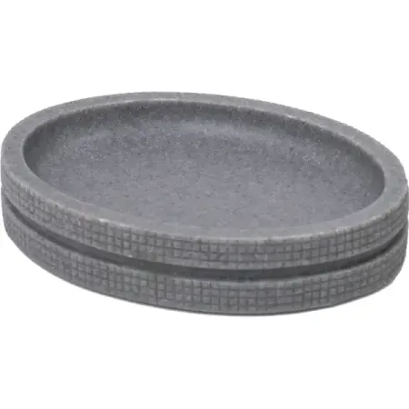 Мыльница Fixsen Nero полирезина цвет серый