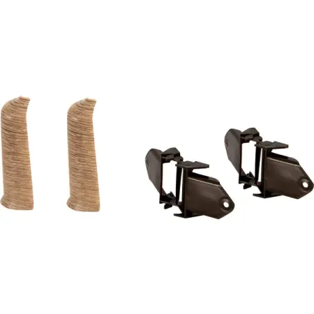 Угол для плинтуса внешний «Дуб галион», высота 80 мм, 2 шт. угол наружный для плинтуса lider 75мм дуб рейкьявик 2шт