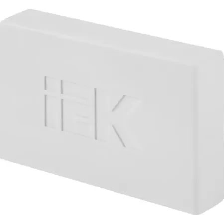 Заглушка для кабель-канала IEK 60x40 мм цвет белый 4 шт.