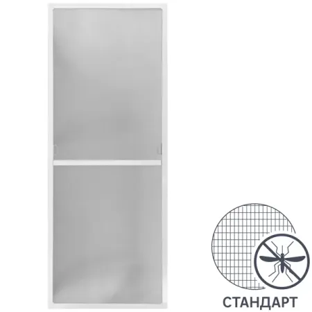 Рамочная москитная сетка 134x53 см к окну ПВХ 144x116/175 см белая многоразовые фильтрующие мешки moonbiffy 100 сетка
