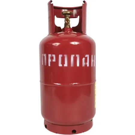 Газовый баллон с вентилем ВБ-2 с предохранительным клапаном 12 л