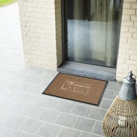 Коврик Inspire Lenzo 40x60 см резина цвет бежевый